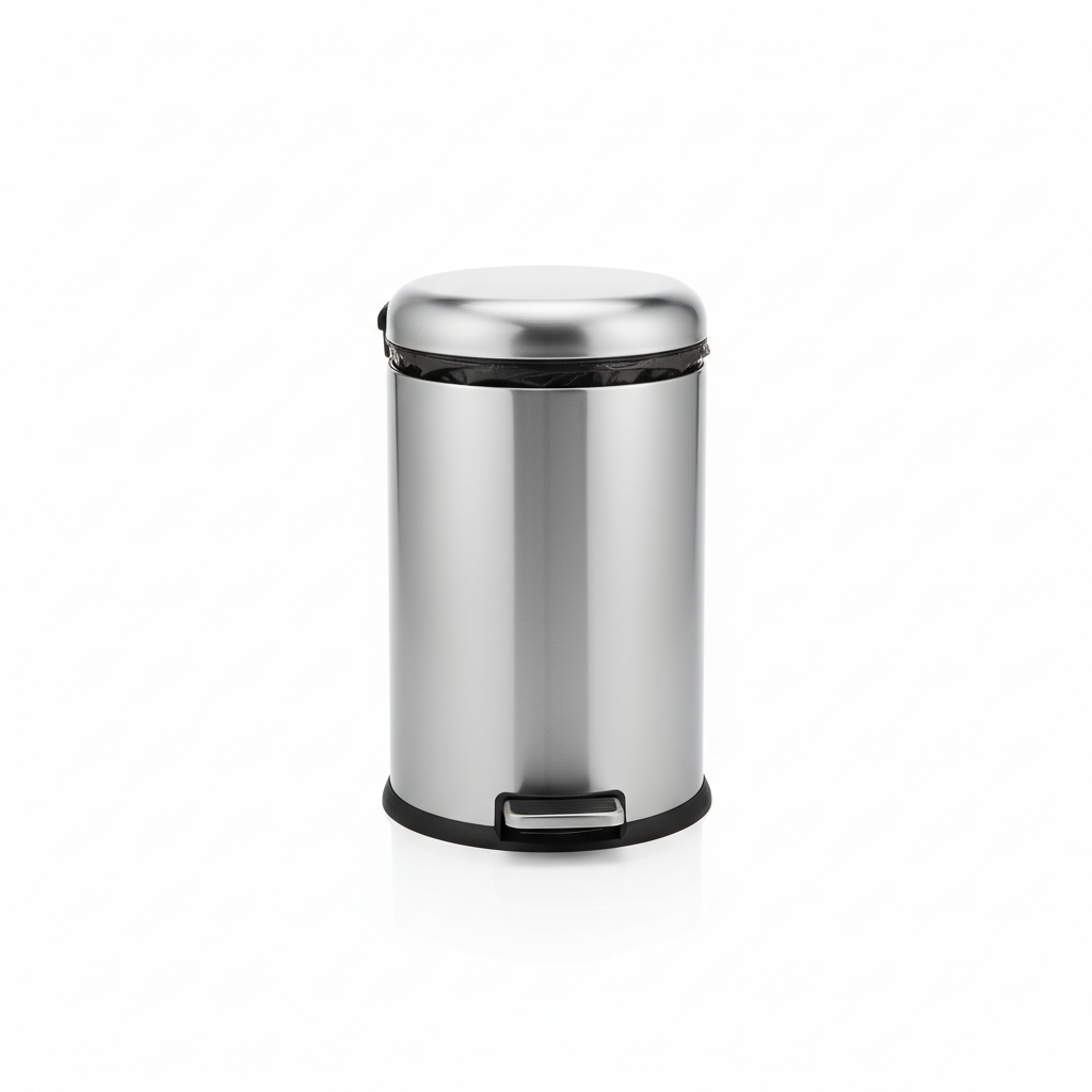 Stainless Steel Pedal Trash Can