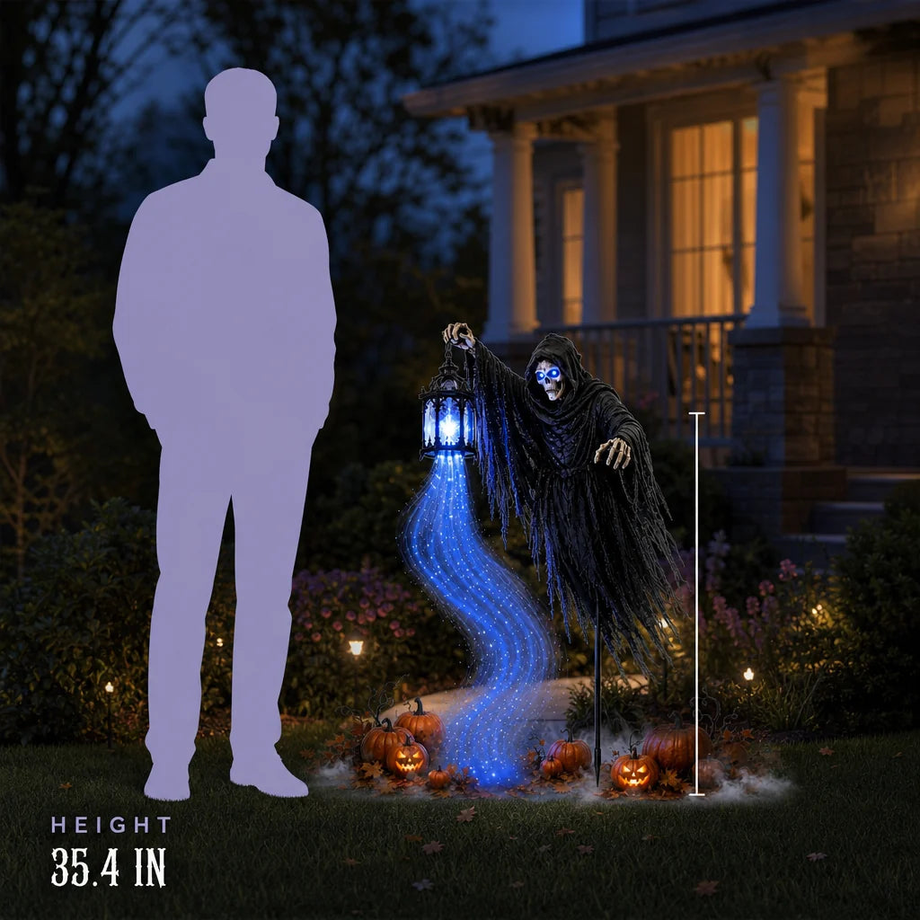 Scale diagram beside an adult silhouette, labelled thirty five point four inches
