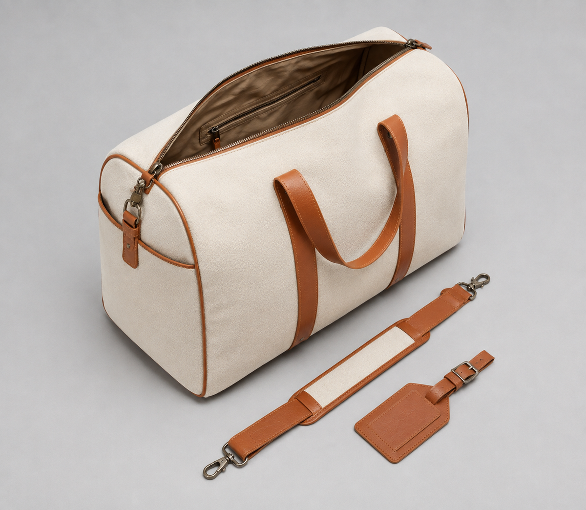 Cotton Canvas Weekender Duffel