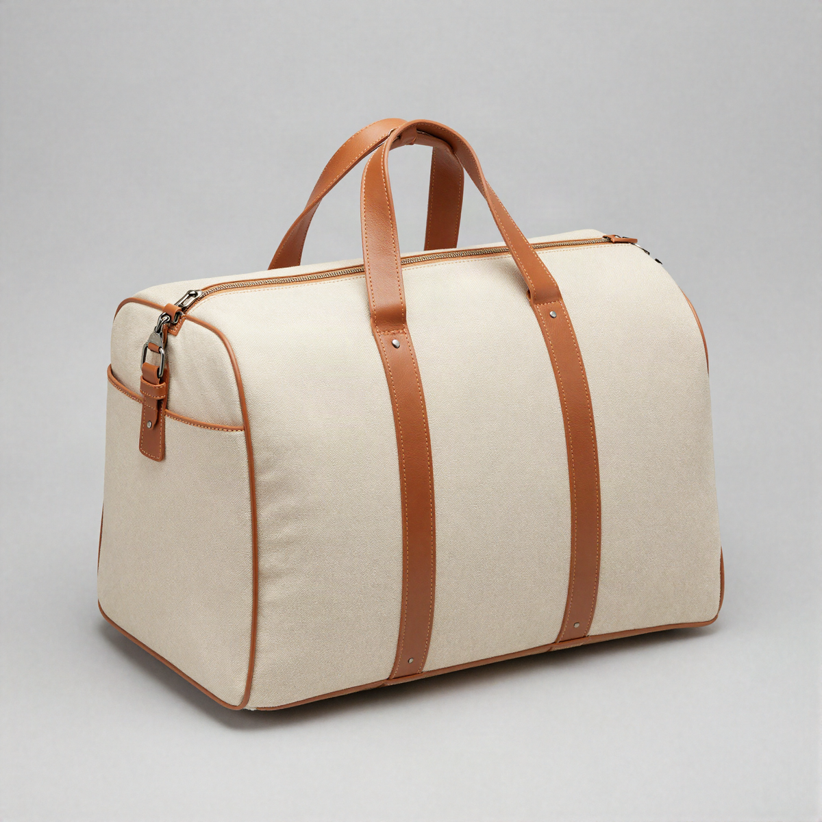 Cotton Canvas Weekender Duffel