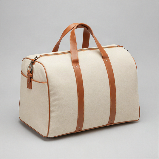 Cotton Canvas Weekender Duffel