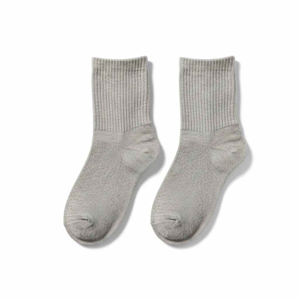 Premium Cotton Crew Socks