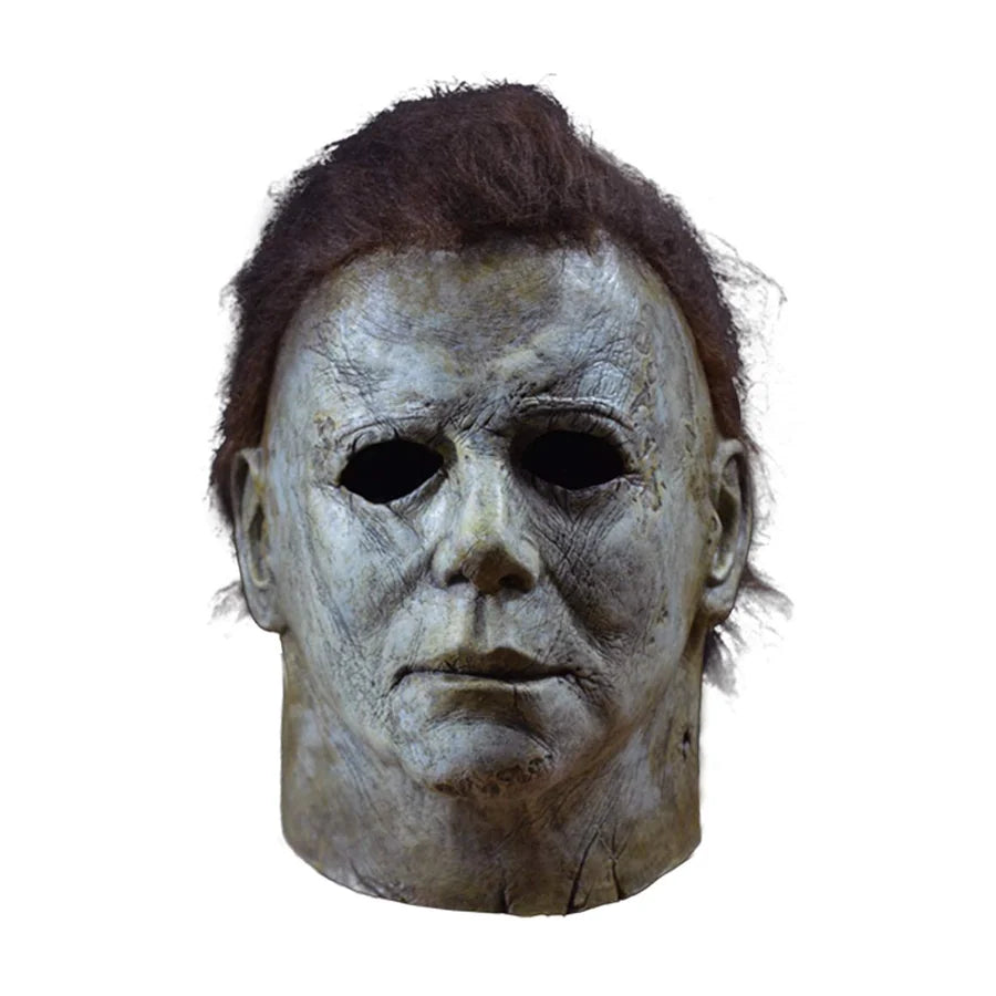 Nightfell Full-Head Latex Mask, studio packshot on white